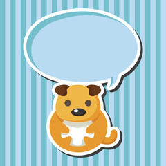 animal dog cartoon theme elements