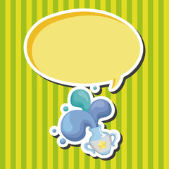 Constellation Aquarius theme elements