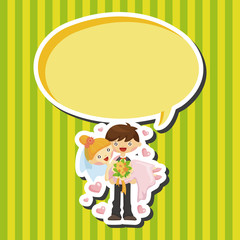 wedding couple theme elements