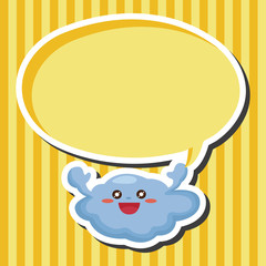 weather cloudy day theme elements