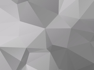 Obraz premium Silver Triangular Background