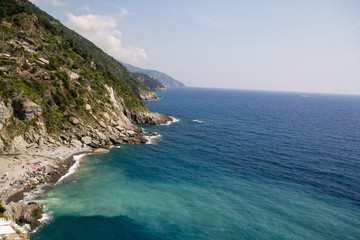 5 terre, la costa blu di Vernazza