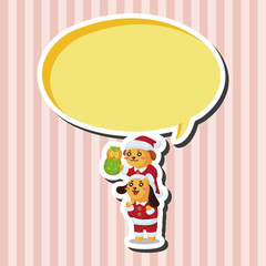 santa claus theme elements