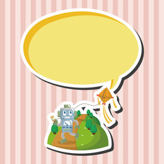 robot theme elements