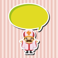 pastor and nun theme elements