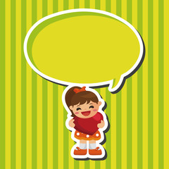 people with heart character theme elements