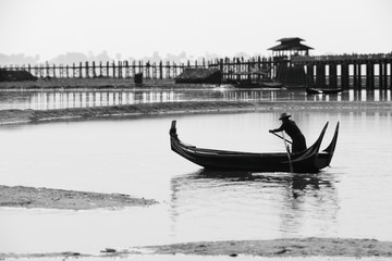 Burmese Boatman