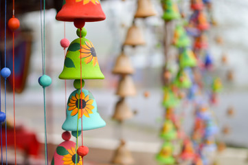 Ceramic handycrafts in the shops of San Juan de Oriente