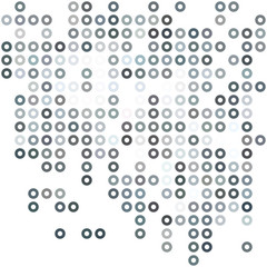 Gray White Donuts Background, Creative Design Templates