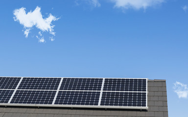 Solar Zellen zur Stromerzeugung
