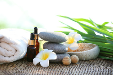 Spa still life on river