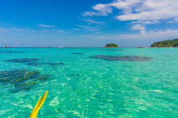 Kayaking in the Ocean