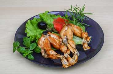 Roasted Frog legs