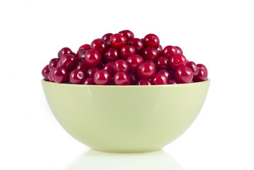Cherry, isolated on a white.