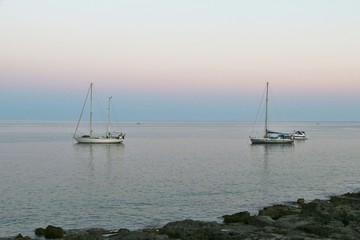 Fototapeta premium tramonto a leuca