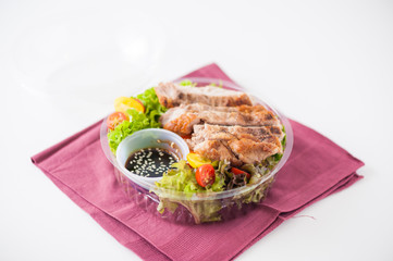 Clean food lunch box