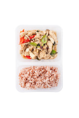 Clean food lunch box