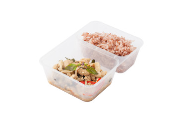 Clean food lunch box
