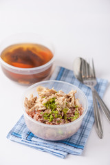 Clean food lunch box