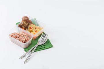 Clean food lunch box