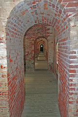 Arches at Fort Macon, North Carolina