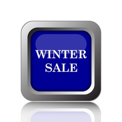 Winter sale icon