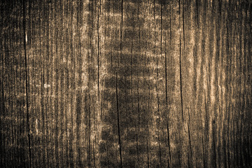 Old wooden wall. Image vignetting