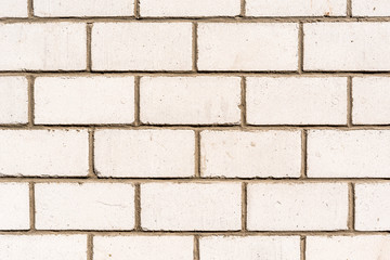 White brick wall