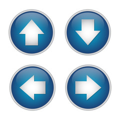 vector arrow buttons