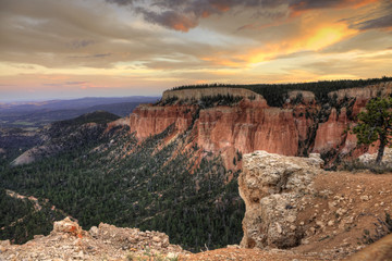 Brilliant Sunset in Bryce Canyon