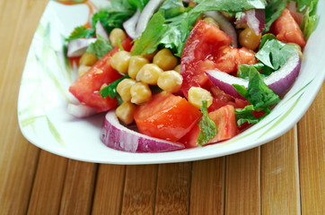 Chickpea salad Kurdish
