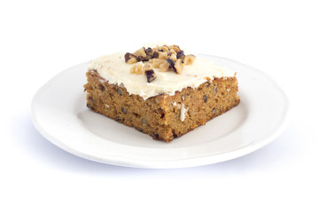 carrot cake with cream cheese butter icing