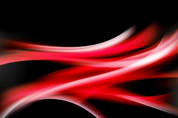 Store enrouleur Vague abstraite fond abstrait vague rouge