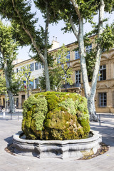  thermal fountain in Aix en Provence