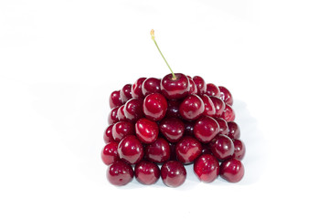 Pyramid of cherries