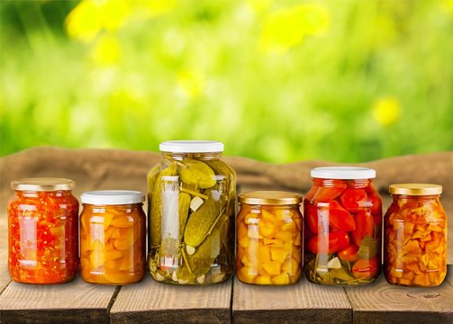 Canning, Jar, Food.