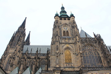 Fototapeta na wymiar プラハ城の外観