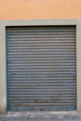 Saracinesca garage, grigio
