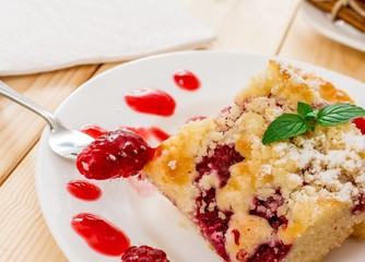 Raspberr dessert