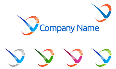 V, v letter, vector, logo, design