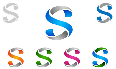 S, s letter, vector, logo, design