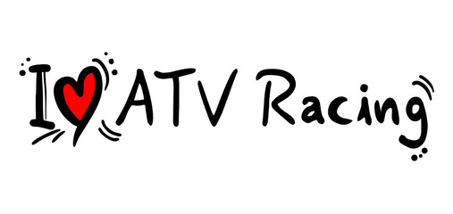 ATV Racing love