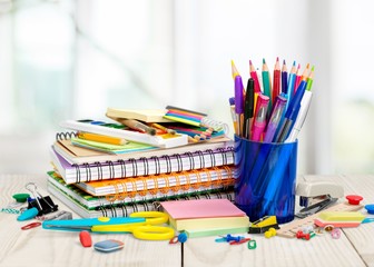 School, back, pencil.