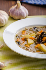 Honest homemade potato soup