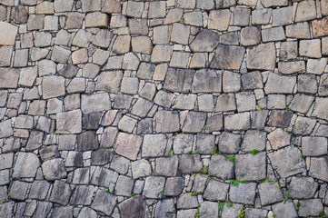 Stone wall in Japan