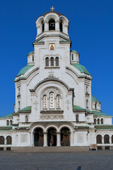 Fototapeta premium The Alexander Nevsky Cathedral in Sofia, Bulgaria