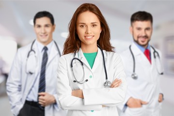 Fototapeta premium Doctor, Healthcare And Medicine, Nurse.