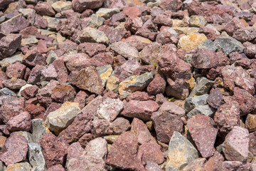 Texture of pebbles