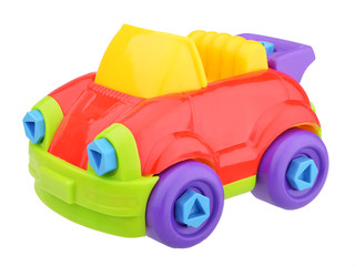 Toy plastic car