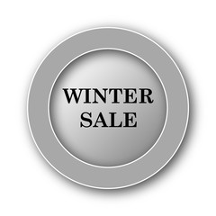 Winter sale icon
